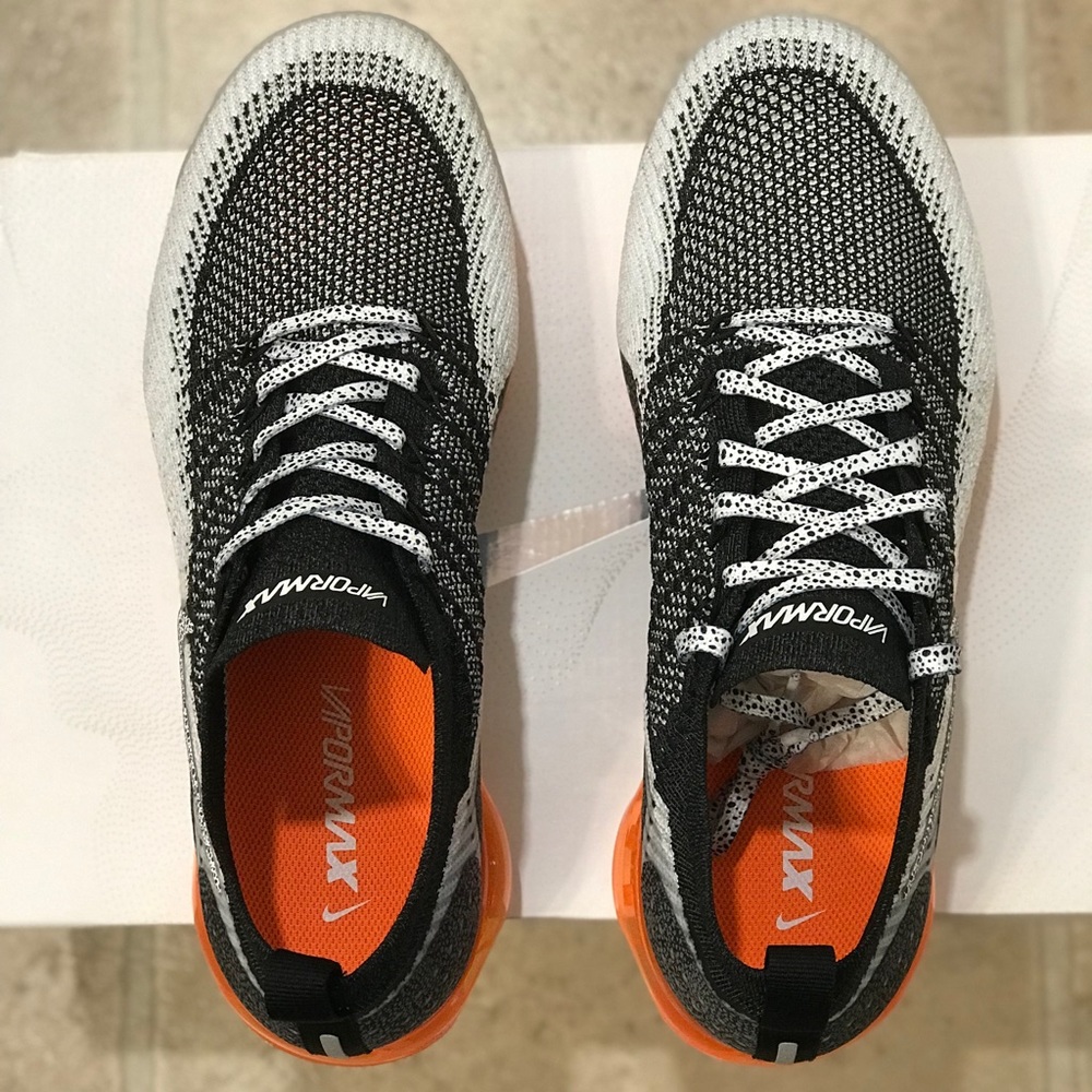 NEW Nike Air Vapormax Flyknit 2 Safari Black 720 - Picture 5 of 8